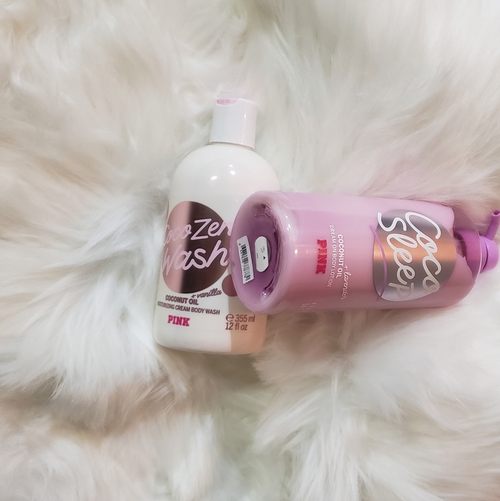 Pink Victoria secret gift set